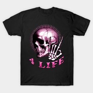 Metal 4 Life Pink T-Shirt